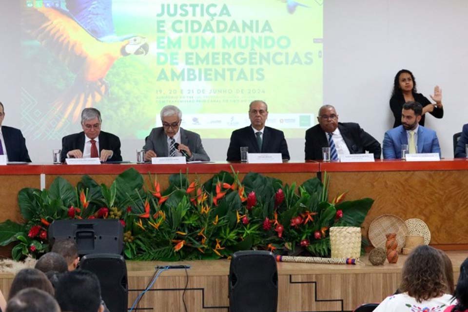 MPRO participa de seminário “Justiça e Cidadania em um Mundo de Emergências Ambientais”