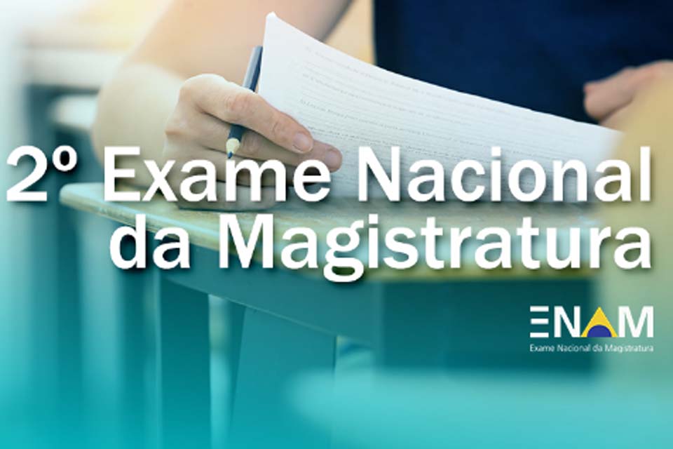 TJRO divulga comissões e informações sobre 2º Exame Nacional da Magistratura  