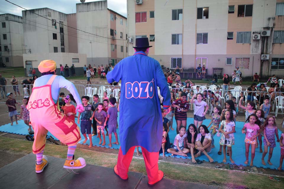 Porto Velho: Projeto Arte no Entardecer contempla moradores do residencial Morar Melhor