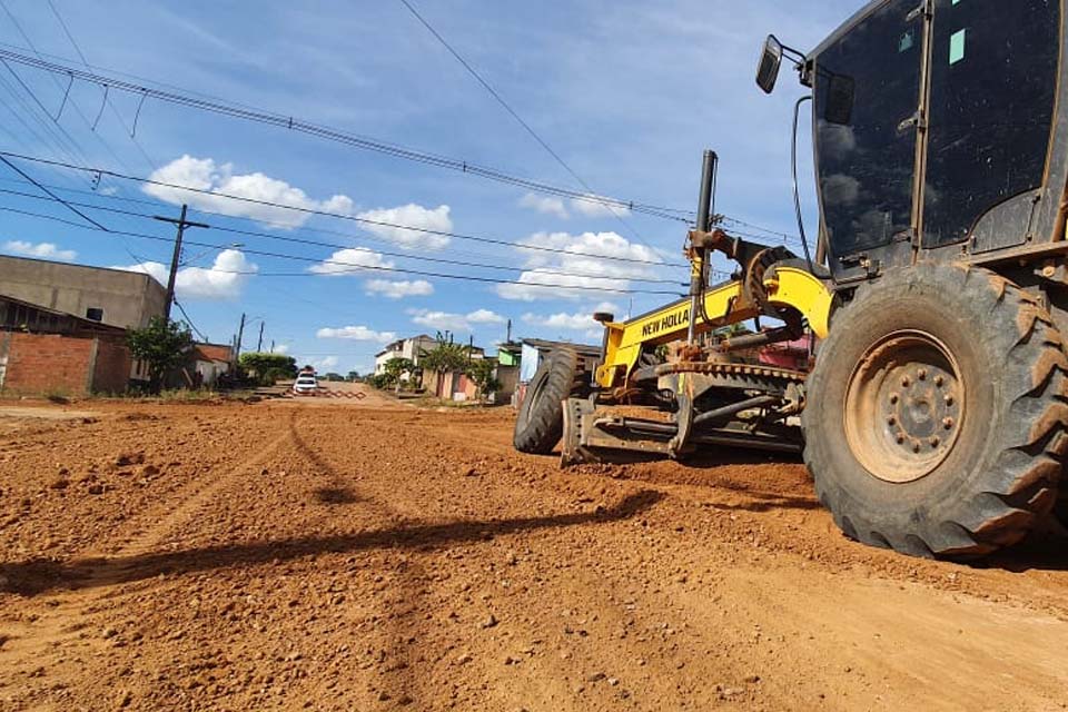 Prefeitura trabalha para solucionar problema antigo em trecho da Rua Minas Gerais no setor 5