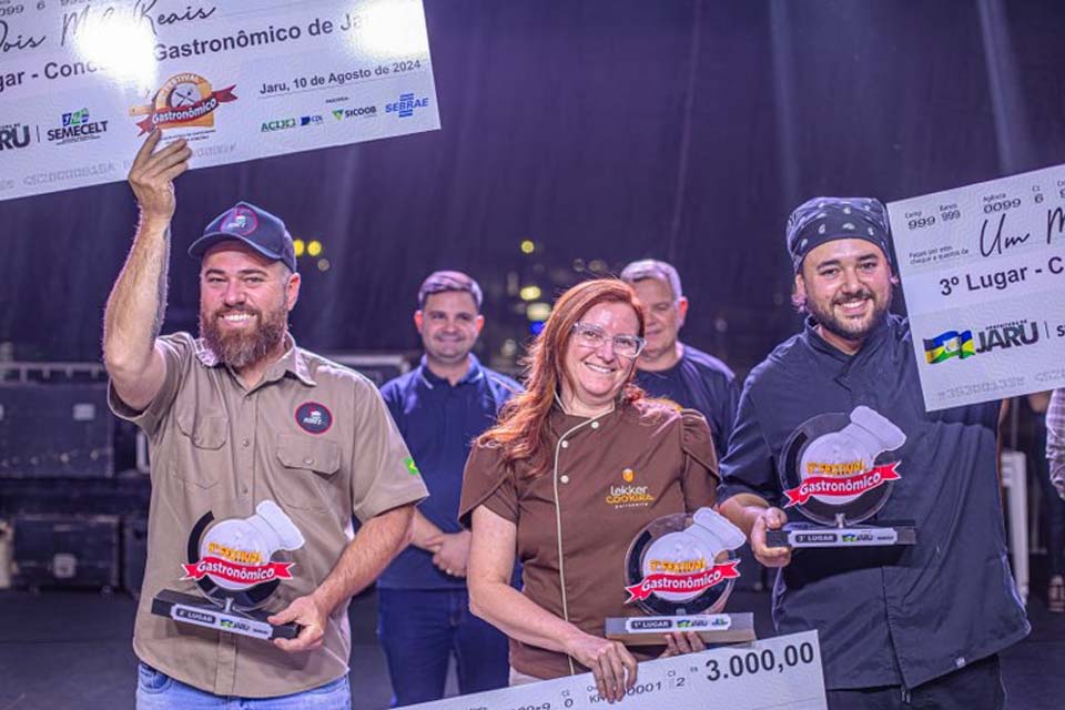 Jaru: 5º Festival Gastronômico no município reuniu Sabores e Tradições; Conheça os ganhadores: