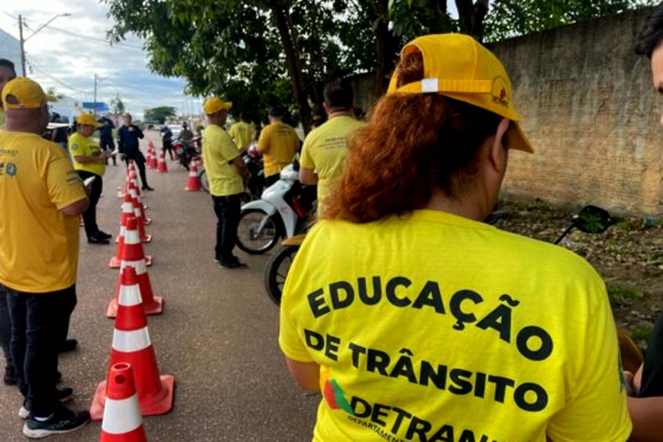 Ações de educação e fiscalização são intensificadas pelo governo do estado e sinistros reduzem em Rondônia