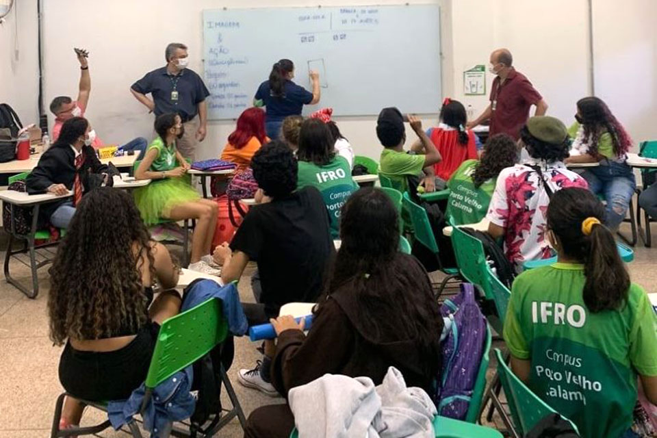 Projetos de nivelamento dos cursos técnicos do Campus Porto Velho Calama tiveram avaliação positiva