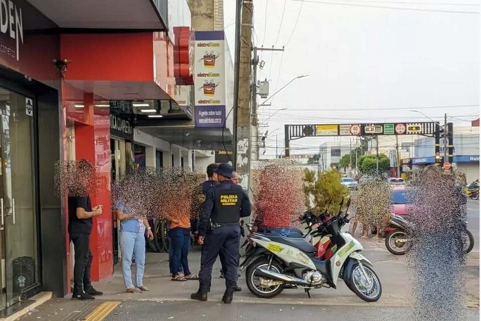 Assaltante fere vítima e é capturado pela Polícia Militar em Pimenta Bueno